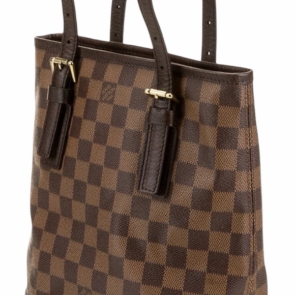 LV Damier Ebene Marais Bucket Bag - Picture 3 of 9